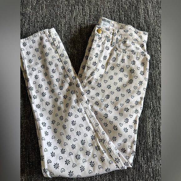 Vintage Moschino High Rise Jeans Size 6 - Picture 1 of 8